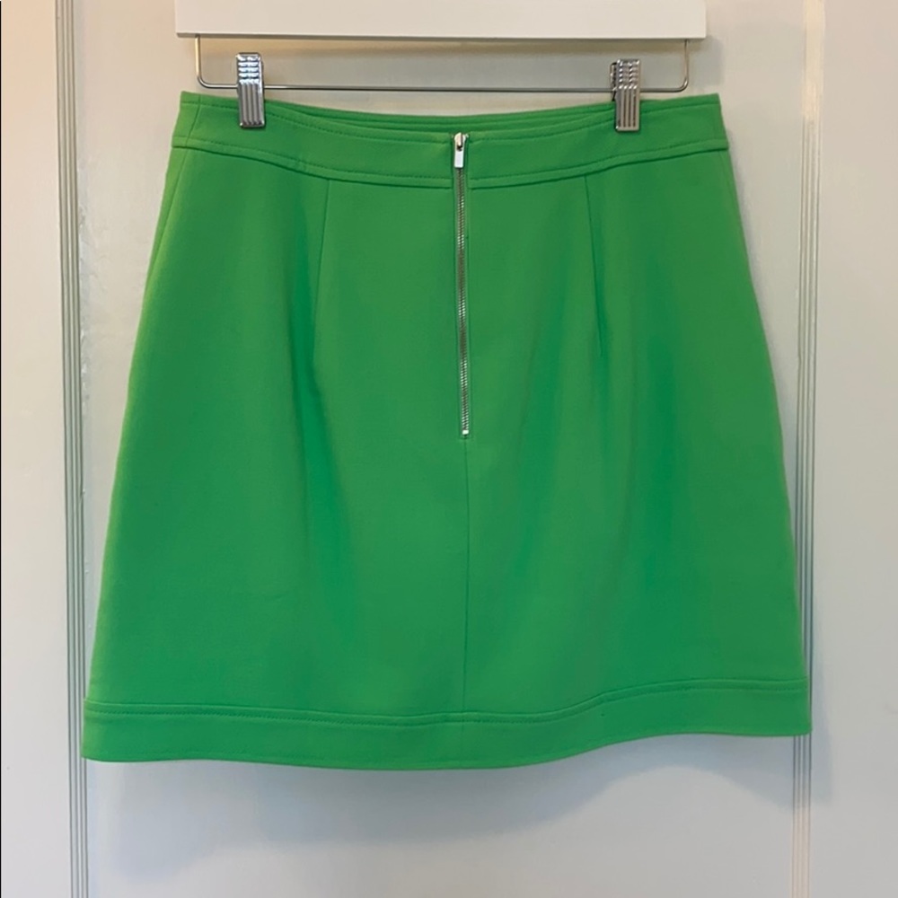 Banana Republic Bright Green Mini Skirt - Picture 2 of 3